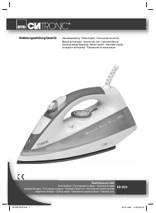 Руководство Clatronic DB 3329 Утюг