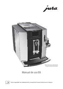 Manual de uso Jura E8 Máquina de café