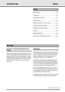 Manual de uso Philips DVD710 Reproductor DVD