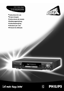 Manual Philips DVD955 DVD Player