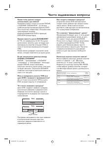 Руководство Philips DVDR3305 DVD плейер