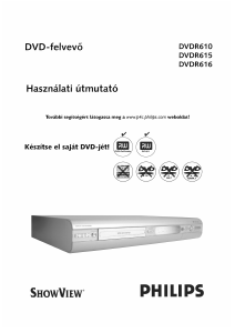 Használati útmutató Philips DVDR615 DVD-lejátszó