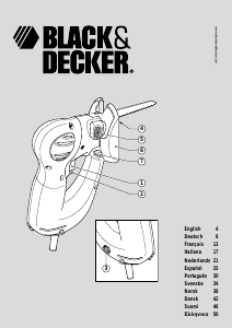 Manual de uso Black and Decker KS990EK Sierra de calar