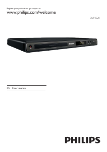 Manual Philips DVP3520 DVD Player