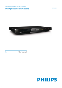 Manual Philips DVP3850 DVD Player
