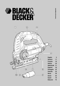 Bedienungsanleitung Black and Decker KS900SW Stichsäge