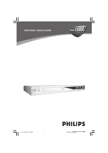 Käyttöohje Philips DVP720SA DVD-soitin