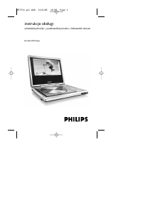 Instrukcja Philips PET715 Odtwarzacz DVD