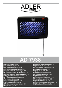 Manual Adler AD 7938 Pest Repeller