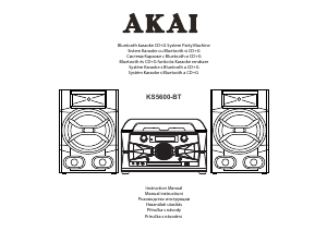 Handleiding Akai KS5600-BT Karaokeset