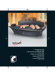 Bedienungsanleitung Bifinett KH 1603 Barbecue