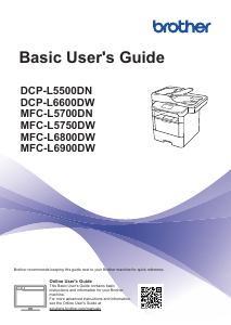 Handleiding Brother MFC-L6950DW Multifunctional printer