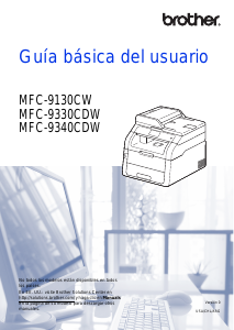 Manual de uso Brother MFC-9130CW Impresora multifunción