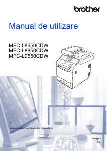 Manual Brother MFC-L9550CDW(T) Imprimantă multifuncţională