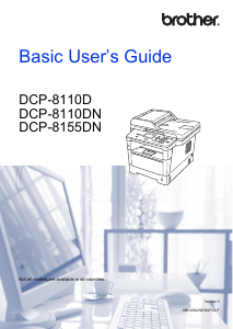 Manual Brother DCP-8155DN Multifunctional Printer