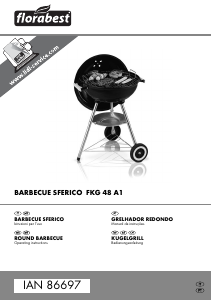 Manuale Florabest FKG 48 A1 Barbecue