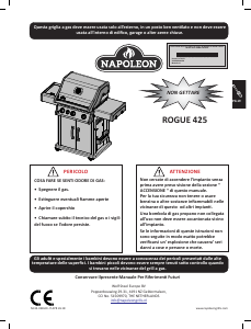 Manuale Napoleon Rogue 425 Barbecue