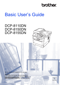 Handleiding Brother DCP-8150DN Multifunctional printer