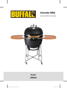 Manual Buffalo DR826 Barbecue
