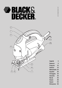Manual de uso Black and Decker KS710LK Sierra de calar