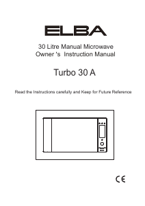 Manual Elba Turbo 30 A Microwave