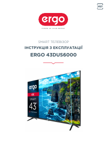 Посібник Ergo 43DUS6000 Світлодіодний телевізор