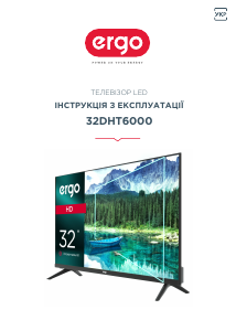 Посібник Ergo 32DHT6000 Світлодіодний телевізор