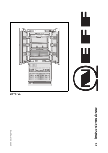 Manual de uso Neff K7791X0 Frigorífico combinado