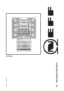 Handleiding Neff K7791X0 Koel-vries combinatie