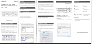 Handleiding Macally UCKEYE Toetsenbord