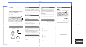 Manual Macally RFCOMPACTKEYCB Keyboard