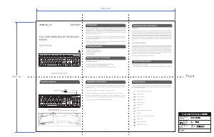 Handleiding Macally RFSSKEY Toetsenbord
