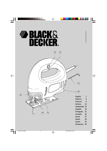 Brugsanvisning Black and Decker CD301 Stiksav