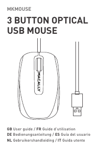 Bedienungsanleitung Macally MKMOUSE Maus