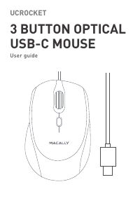 Manual Macally UCROCKET Mouse