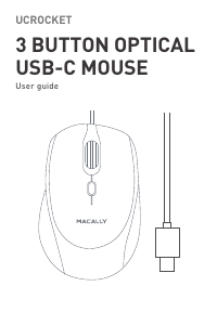 Handleiding Macally UCROCKET Muis