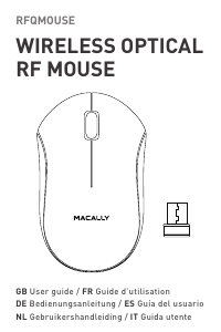 Manuale Macally RFQMOUSE Mouse