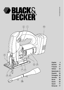 Manual de uso Black and Decker BD1800JS Sierra de calar