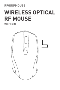 Manual Macally RFGRIPMOUSE Mouse