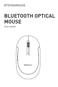 Manual Macally BTDYNAMOUSE Mouse