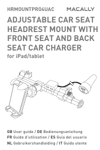 Manual de uso Macally HRMOUNTPRO4UAC Soporte para teléfono