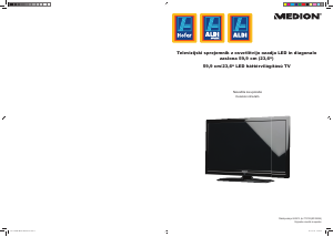 Használati útmutató Medion P12122 (MD 20305) LED-es televízió
