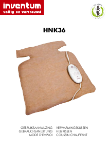 Mode d’emploi Inventum HNK36 Coussin chauffant