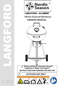 Handleiding Nordic Season Langford Barbecue