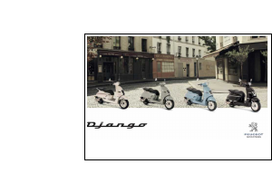 Kullanım kılavuzu Peugeot Django 150 Skuter