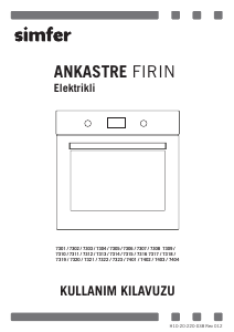 Kullanım kılavuzu Simfer 7312 Fırın