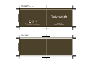 Manuale Timberland TBL.15640 Seabrook Orologio da polso