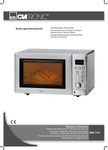 Manual Clatronic MWG 779 H Microwave