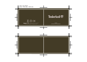 説明書 ティンバーランド TBL.16004 Rockbridge 時計