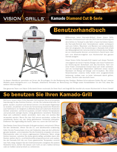 Bedienungsanleitung Vision Grills Kamado Barbecue